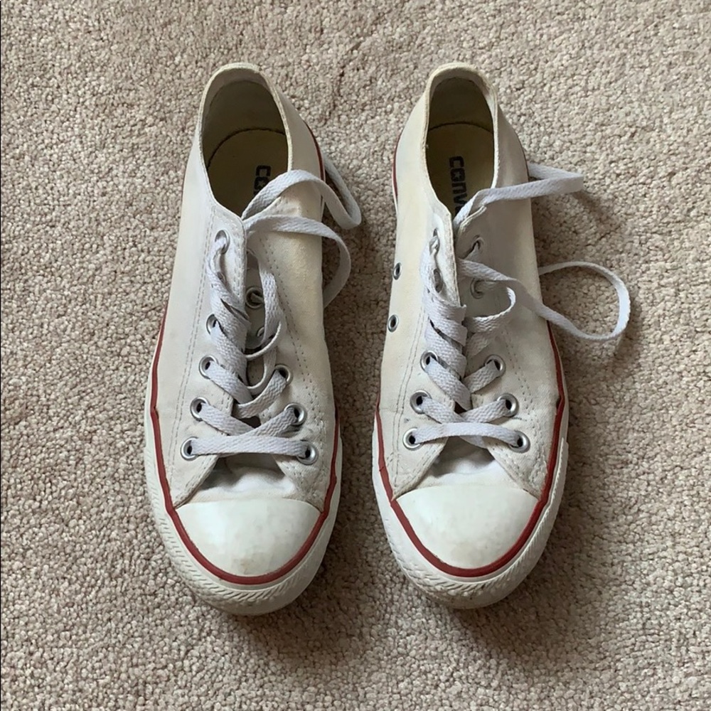 White Converse Sneakers